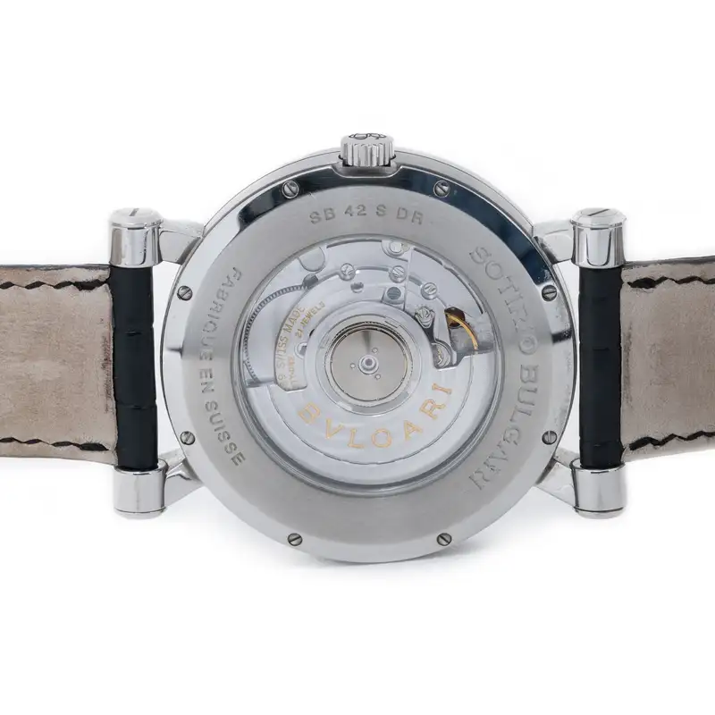 2012 Bvlgari Sotirio Date Retrograde with Box and Paperwork-For Sale