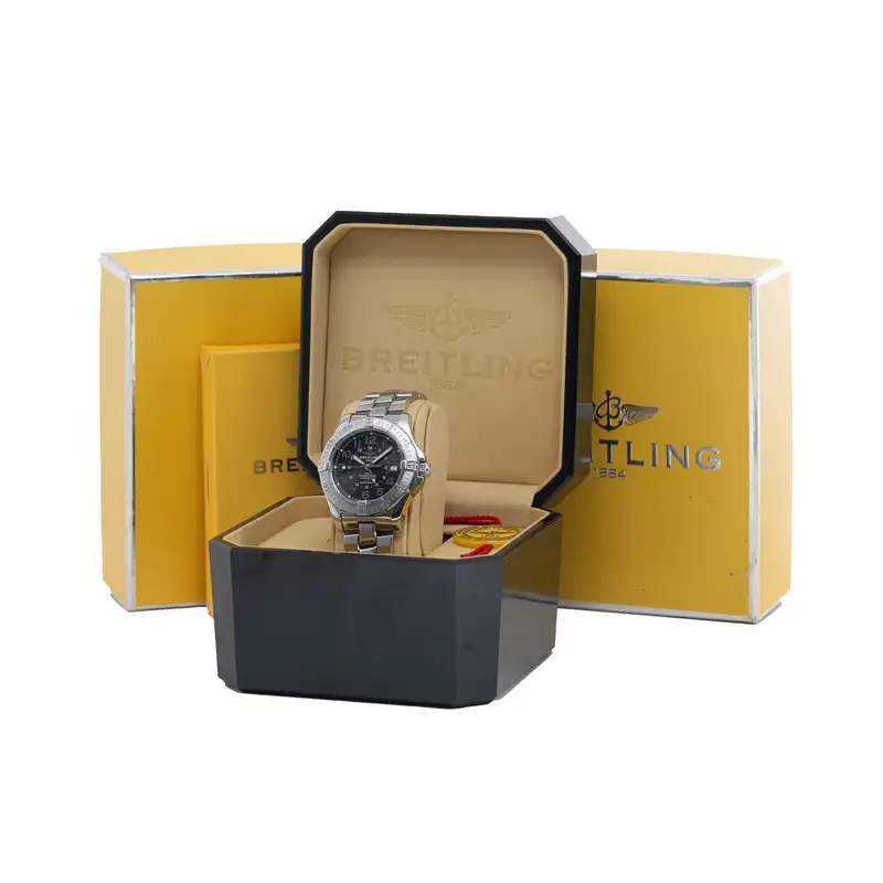 2005 Breitling Colt GMT Automatic Complete with Box and Pape-Sold