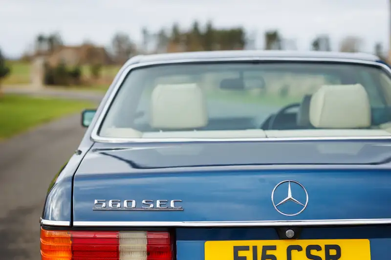 1991 Mercedes-Benz 560 SEC (C126)-For Sale