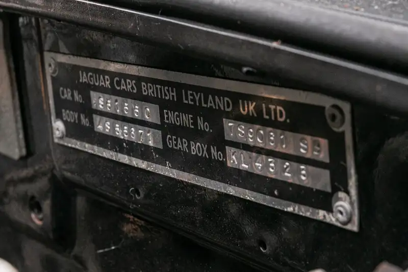 1972 Jaguar E-Type Series 3 V12 Coupé-Sold
