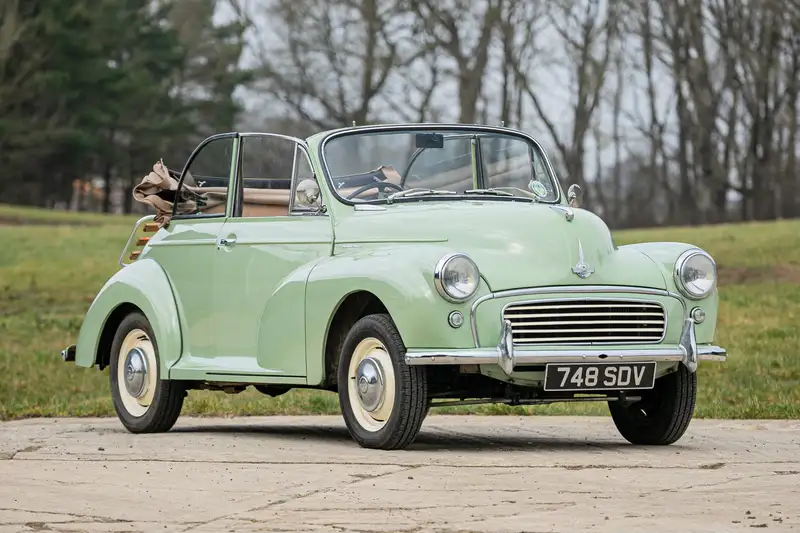 Iconic Auctioneers | 1962 Morris Minor Convertible Series 3 948cc-Sold
