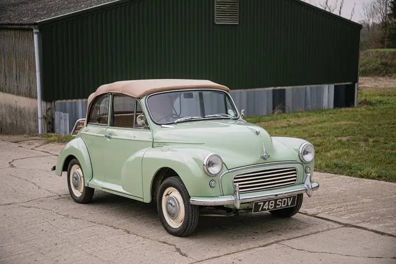 1962 Morris Minor Convertible Series 3 948cc-Sold