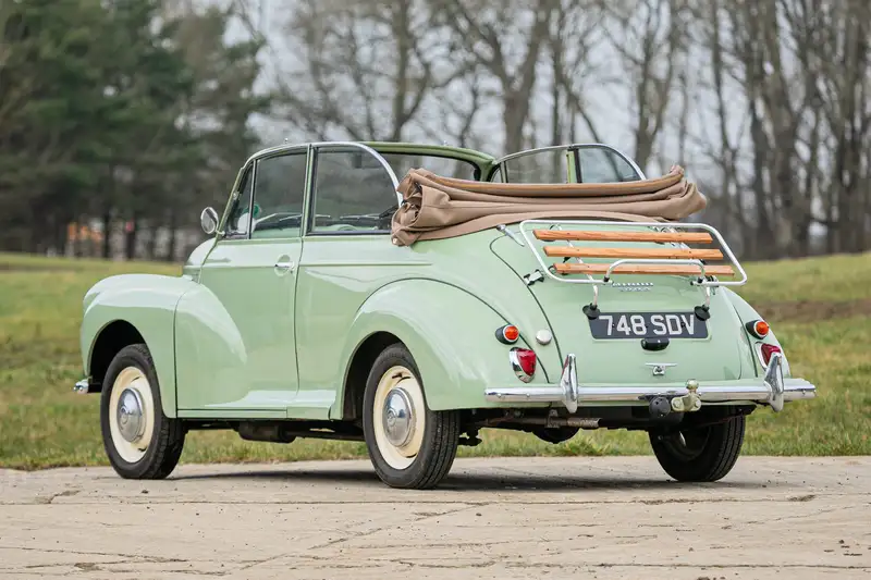 MORRIS 　SPECIAL Iconic Auctioneers | 1962 Morris Minor Convertible Series 3 948cc-Sold
