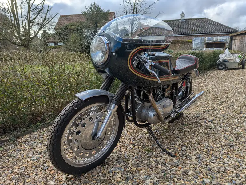 1955 Dresda Triton 750cc-Sold