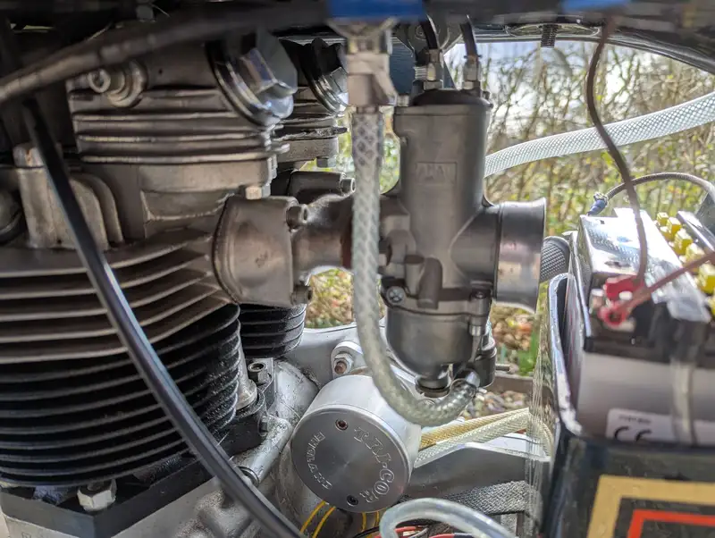 1955 Dresda Triton 750cc-Sold