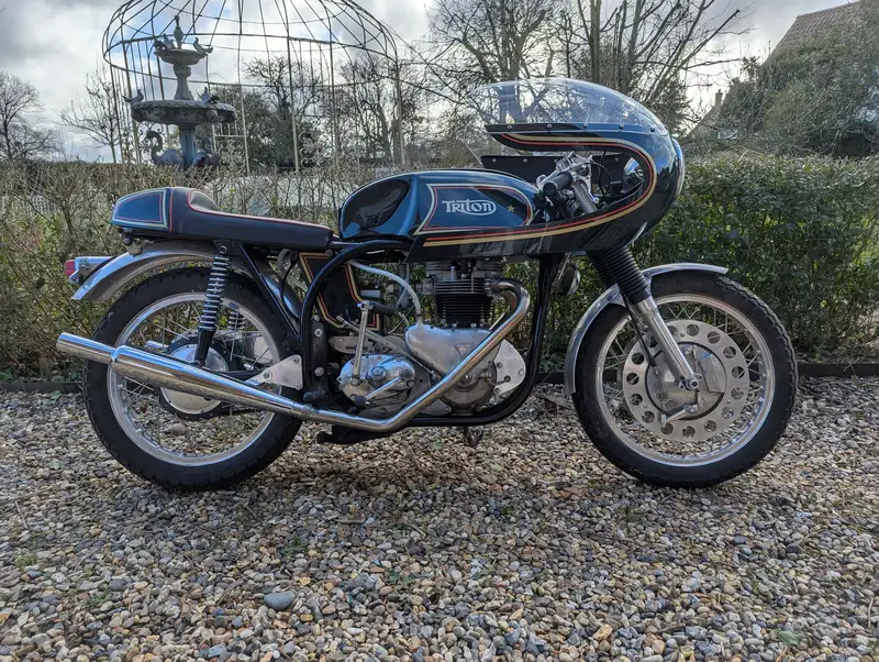 1955 Dresda Triton 750cc-Sold