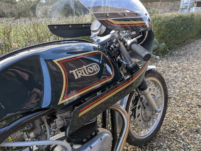 1955 Dresda Triton 750cc-Sold