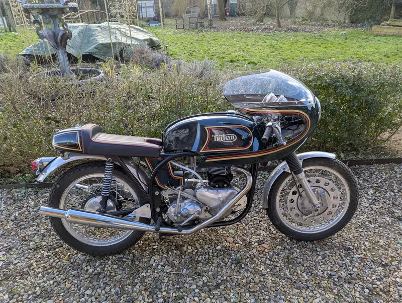 1955 Dresda Triton 750cc-Sold