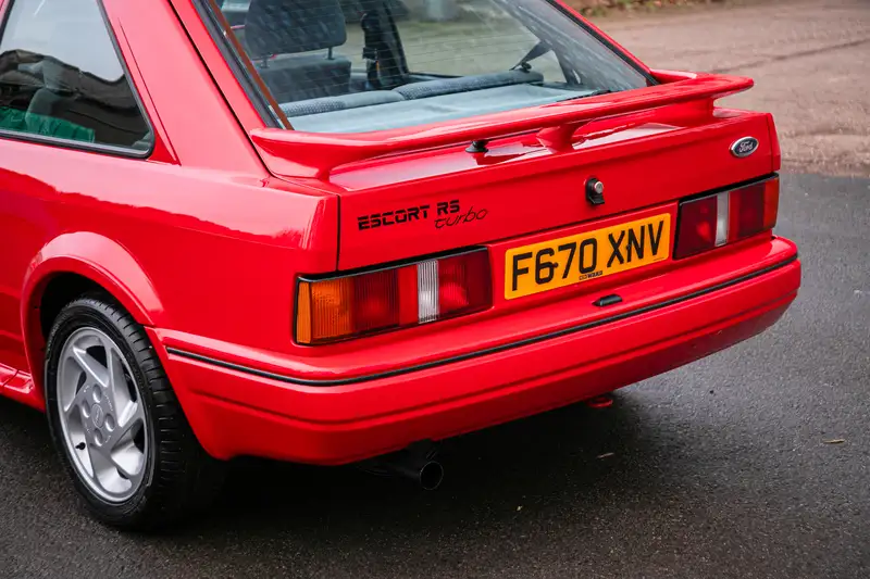 1989 Ford Escort RS Turbo Series 2 - 5,700 Miles-Sold