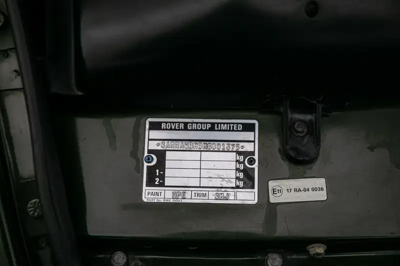 1995 MG RV8-Sold