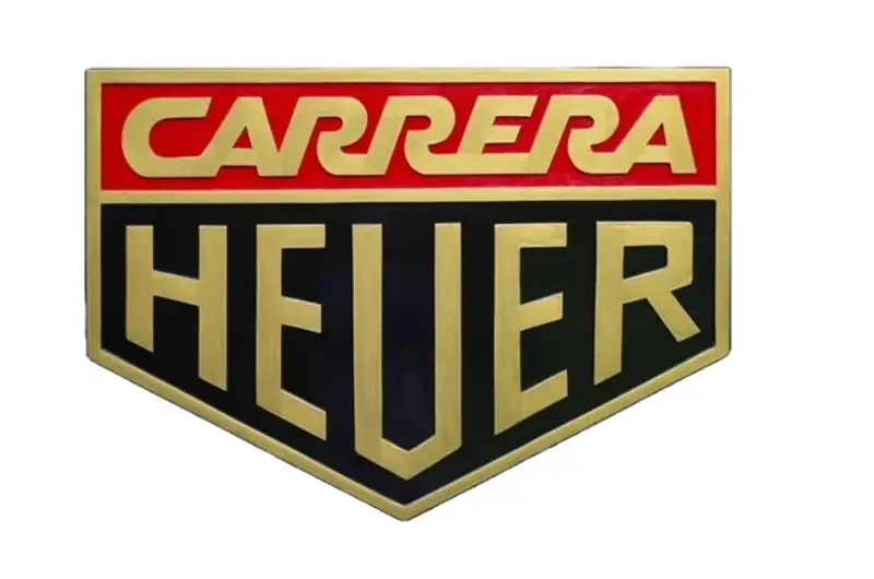 Substantial 'Carrera Heuer' Cold Caste Sign-Sold