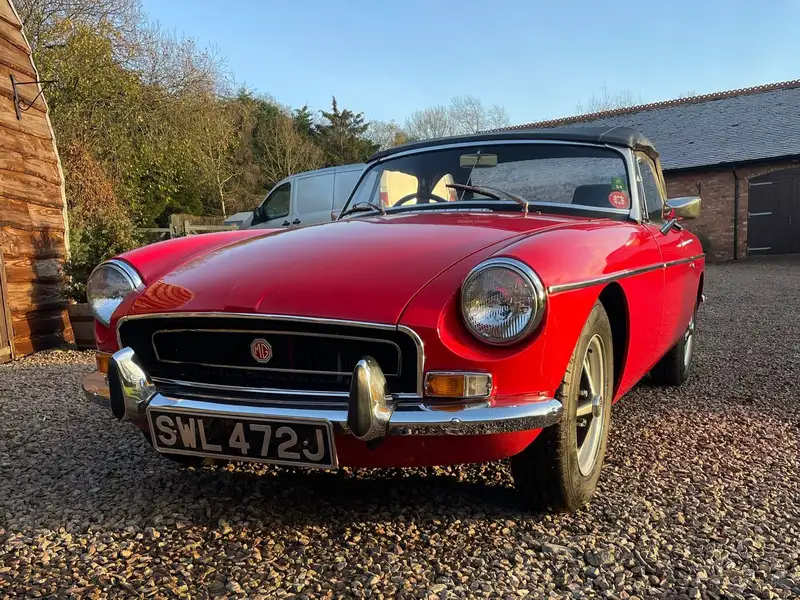 1971 MG B Roadster-Sold