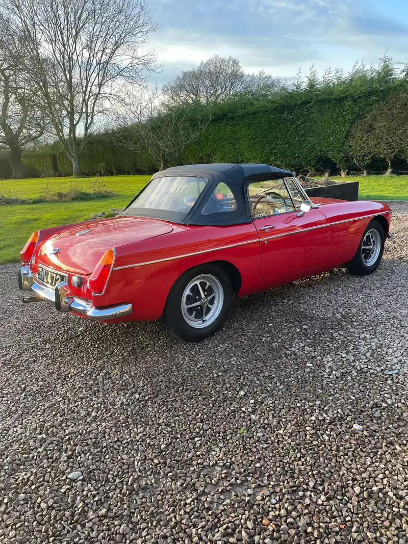 1971 MG B Roadster-Sold