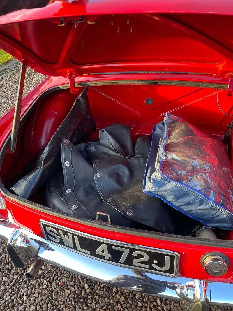 1971 MG B Roadster-Sold