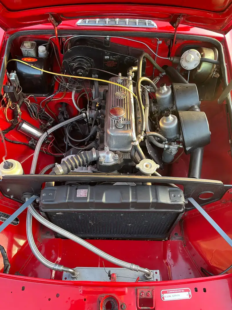 1971 MG B Roadster-Sold