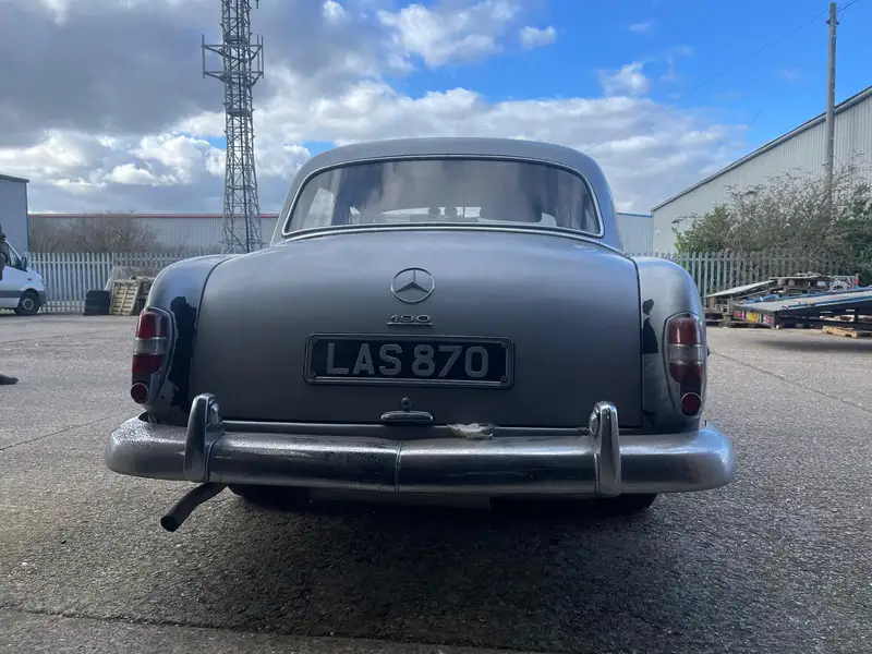 1959 Mercedes-Benz 190b 'Ponton' Saloon (W121)-Sold