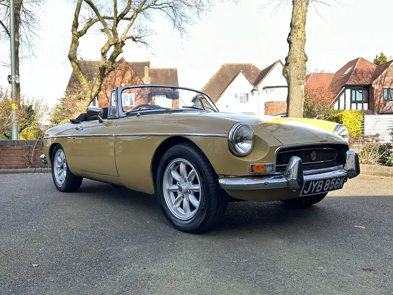 1972 MG B Roadster-Sold