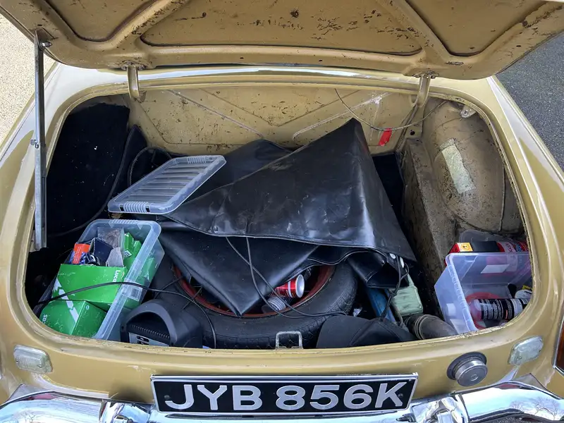 1972 MG B Roadster-Sold