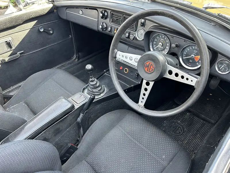 1972 MG B Roadster-Sold