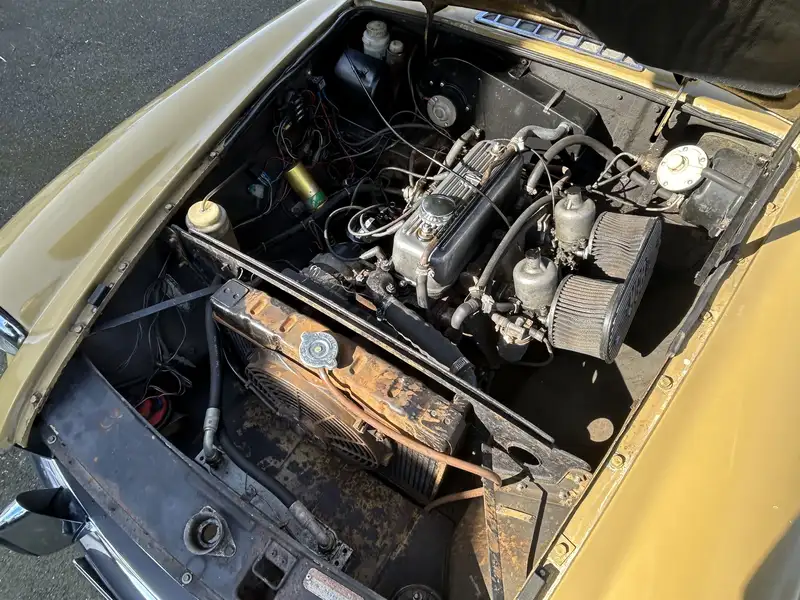1972 MG B Roadster-Sold
