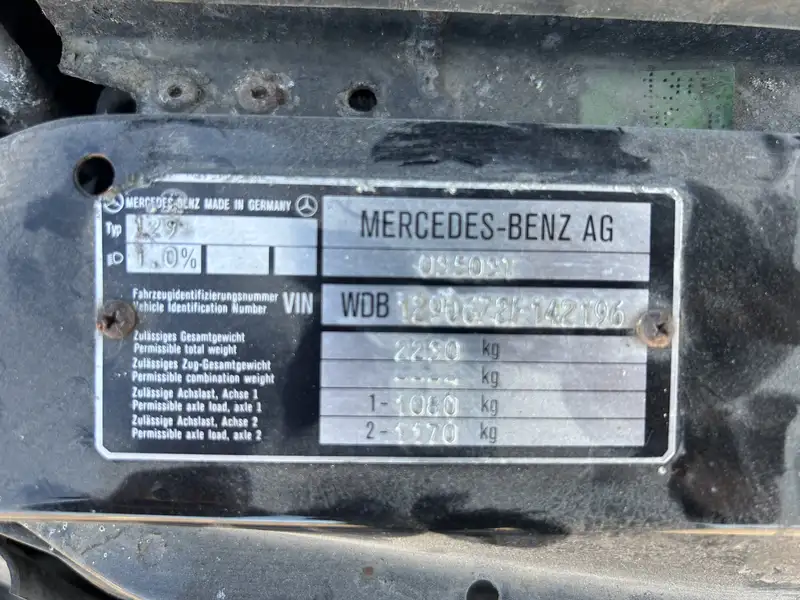 1996 Mercedes-Benz SL500 (R129)-Sold
