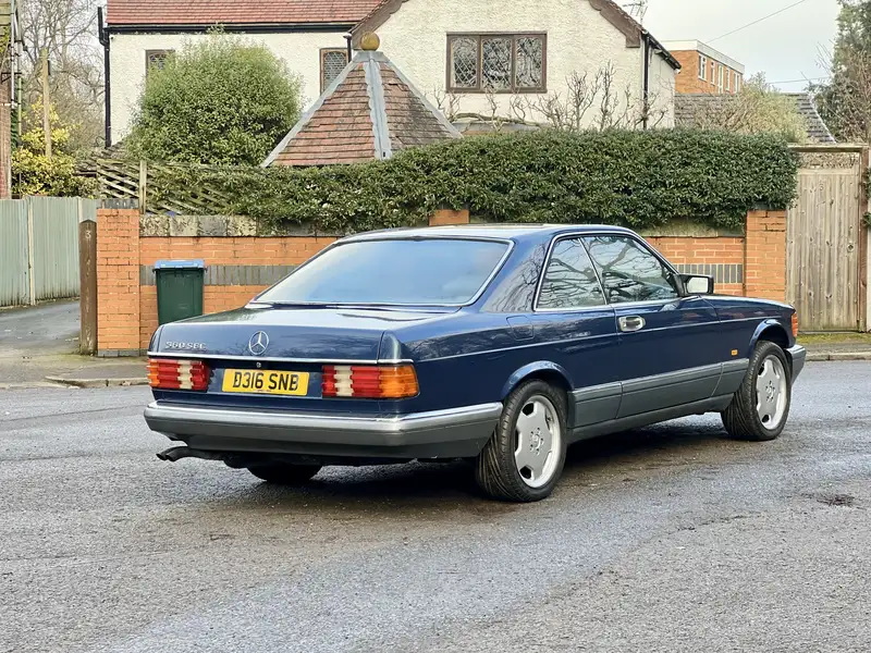 1987 Mercedes Benz 560 SEC (C126)-Sold