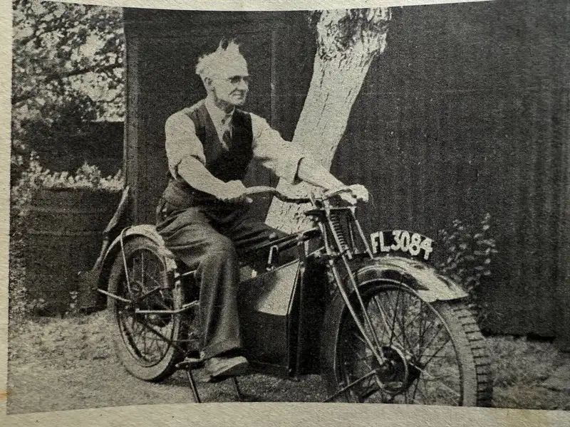 1922 Douglas Electric Bike 18v-Sold