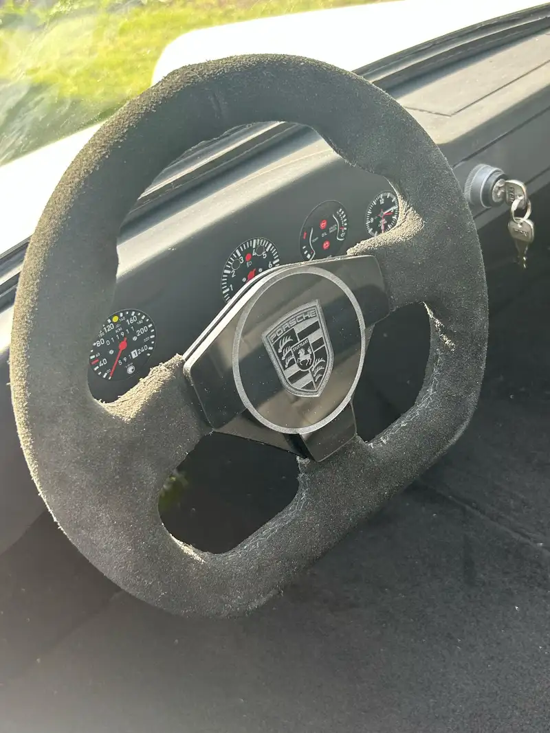 'Porsche 911' Junior Petrol-Engined Childrens Car-Sold