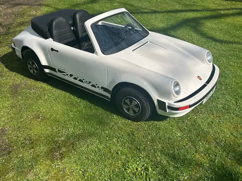 'Porsche 911' Junior Petrol-Engined Childrens Car-Sold
