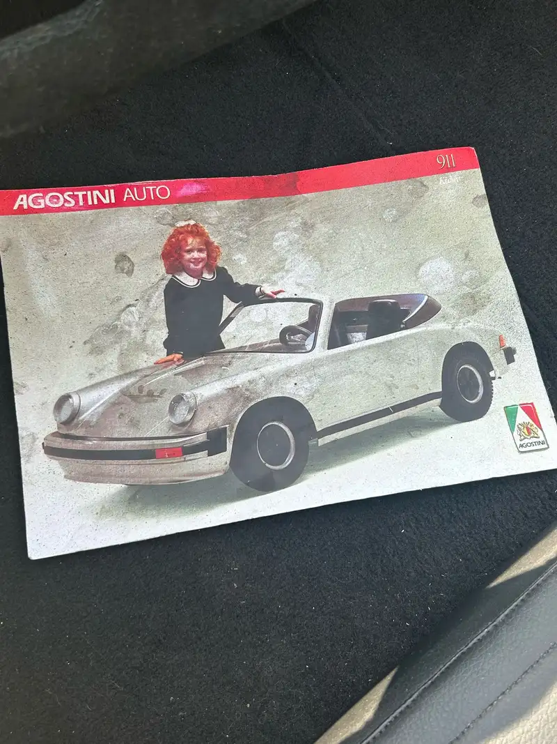 'Porsche 911' Junior Petrol-Engined Childrens Car-Sold