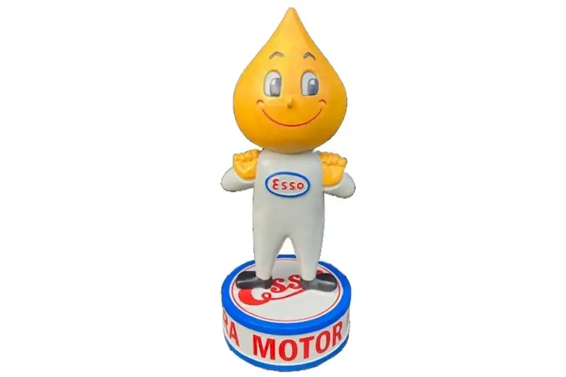 'Mr Drip' Hand-Painted ESSO Petrol Forecourt Mascot-Sold