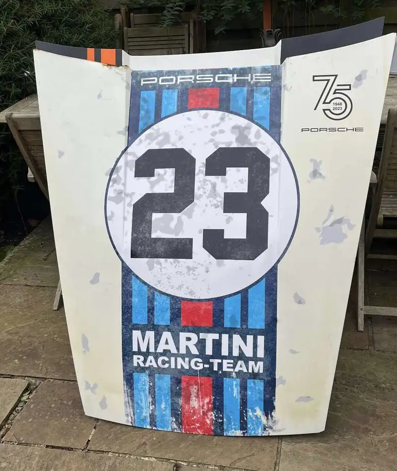 Porsche Martini Racing Team Bonnet-Sold