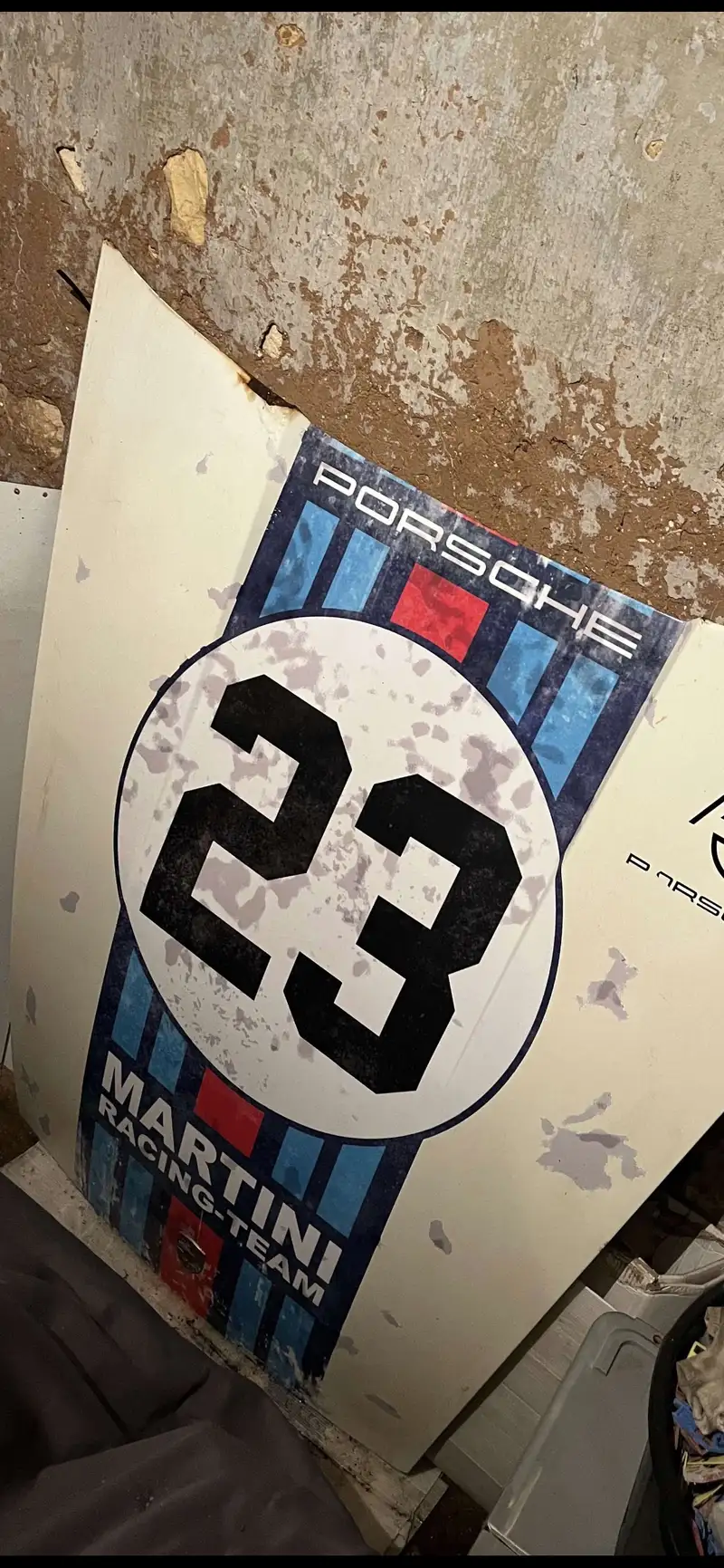 Porsche Martini Racing Team Bonnet-Sold
