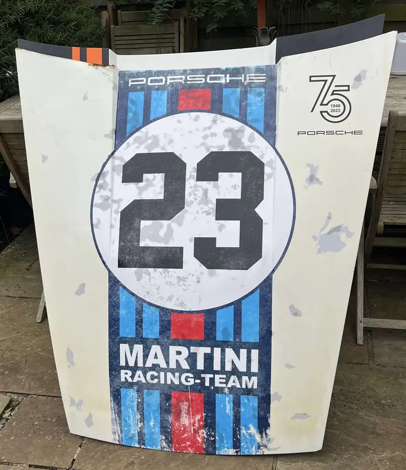 Porsche Martini Racing Team Bonnet-Sold
