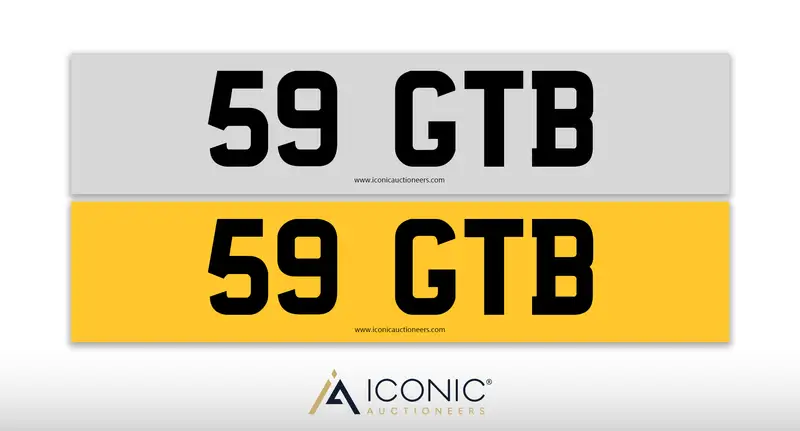 UK Registration Number 59 GTB-Sold