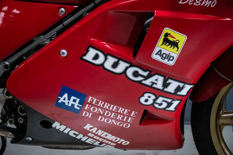 c.1988 Ducati 851 'Superbike Kit' 851cc 1,109 miles-Sold