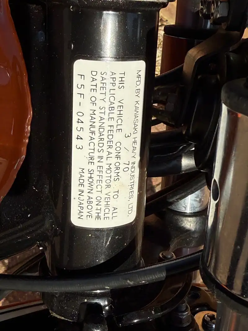 1970 Kawasaki F5 Big Horn 349cc-Sold