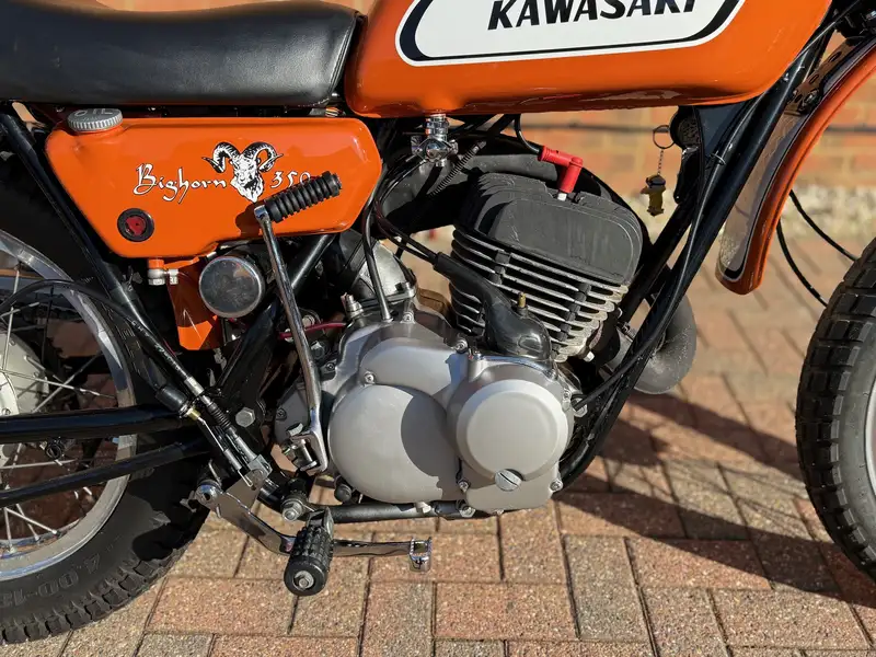 Iconic Auctioneers | 1970 Kawasaki F5 Big Horn 349cc-Sold
