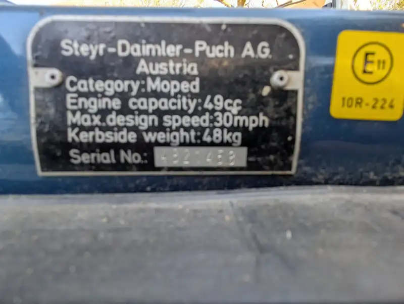 1987 Puch Maxi S KA Executive 49cc-Sold