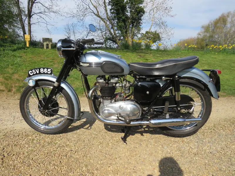 1954 Triumph T110 Tiger 649cc-Sold