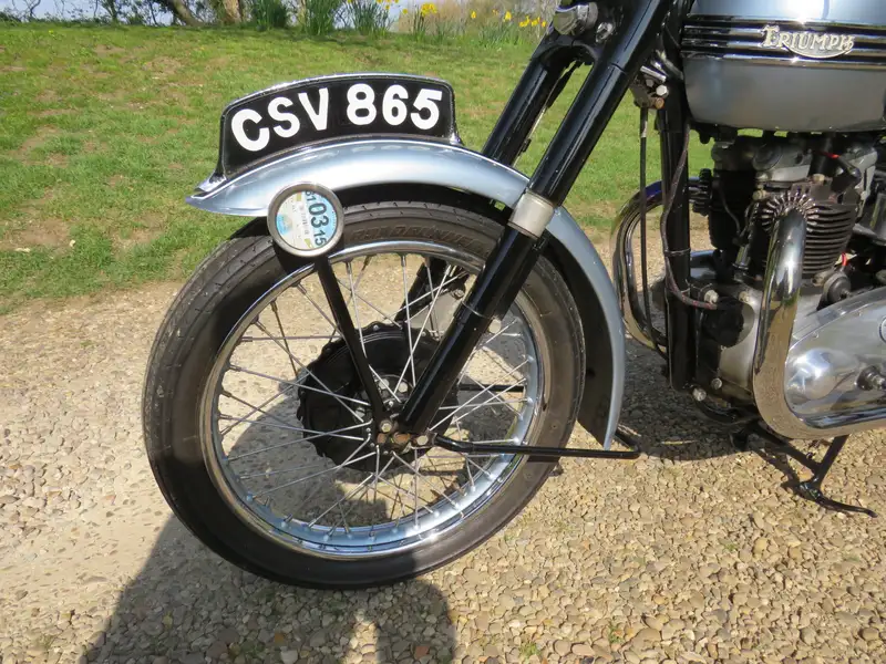 1954 Triumph T110 Tiger 649cc-Sold