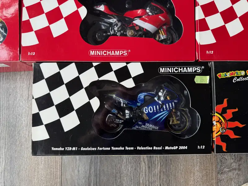 Collection of 22 Minichamps 1/12 scale boxed models-Sold