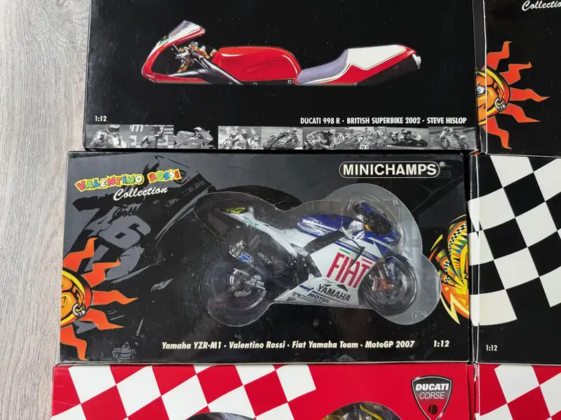 Collection of 22 Minichamps 1/12 scale boxed models-Sold