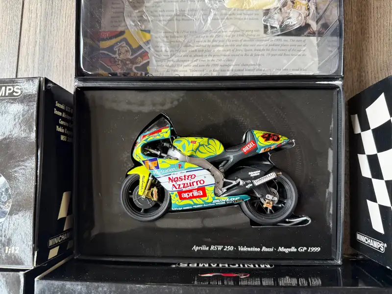 Collection of 22 Minichamps 1/12 scale boxed models-Sold