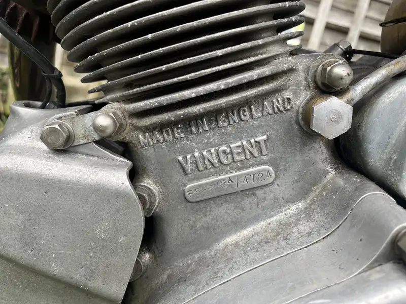 1951 Vincent Series C Comet 499cc-Sold