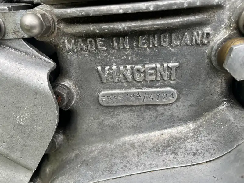 1951 Vincent Series C Comet 499cc-Sold
