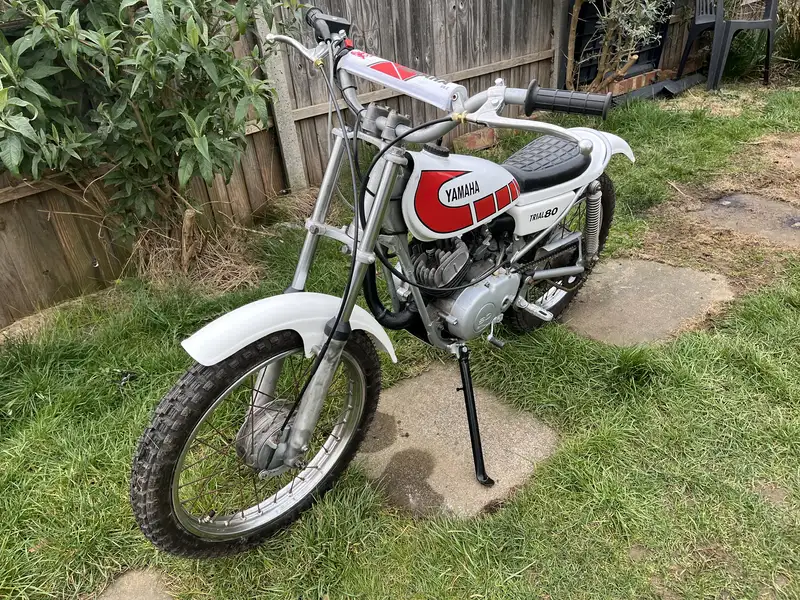 c1977 Yamaha TY80 Trials 72cc-Sold