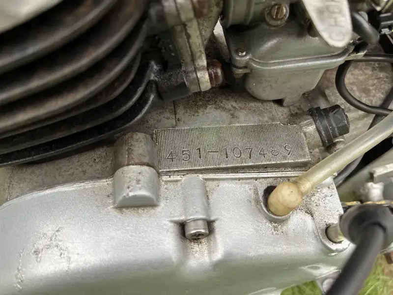 c1977 Yamaha TY80 Trials 72cc-Sold