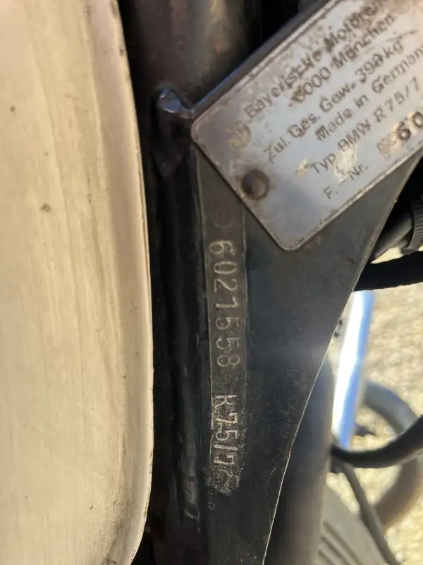 1977 BMW R75/7 745cc-For Sale