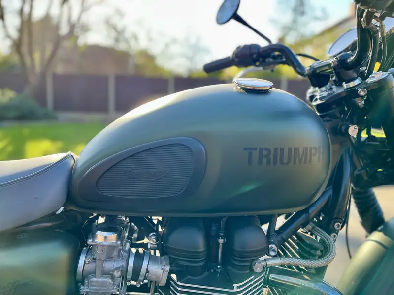 2012 Triumph T100 Bonneville Steve McQueen Edition 865cc-Sold